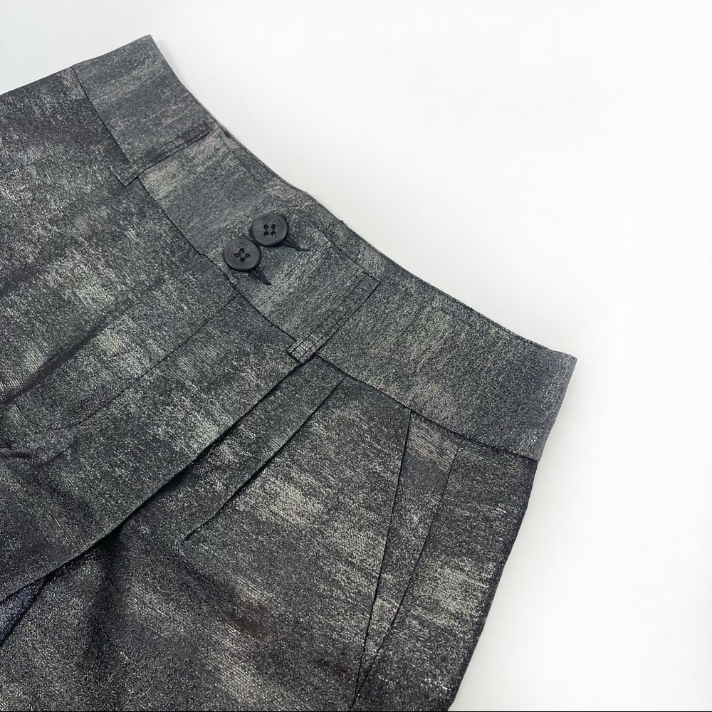 Nanette Lepore metallic glittery skirt size 4